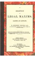 Selection of Legal Maxims