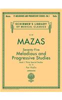 75 Melodious and Progressive Studies, Op. 36 - Book 1