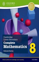 Cambridge Lower Secondary Complete Mathematics 8 Student Book 2nd Edition Set