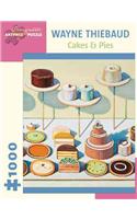 Wayne Thiebaud Cakes & Pies 1000-Piece Jigsaw Puzzle Aa834