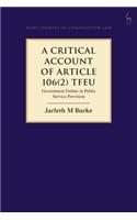 Critical Account of Article 106(2) Tfeu