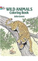 Wild Animals Coloring Book