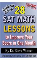 28 SAT Math Lessons to Improve Your Score in One Month - Beginner Course