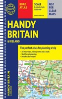 Philip's Handy Road Atlas Britain: (Spiral A5) (Philip's Road Atlases)