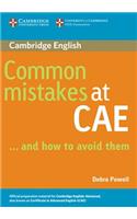 Common Mistakes at Cae...and How to Avoid Them