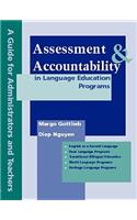 Assessment and Accountability in Language Education Programs