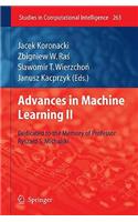 Advances in Machine Learning II