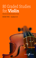 80 Graded Studies for Violin, Bk 2