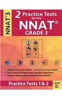 2 Practice Tests for the NNAT Grade 3 Level D