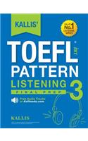 KALLIS' TOEFL iBT Pattern Listening 3