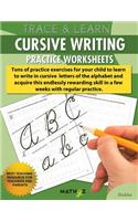 Trace & Learn - Cursive Writing