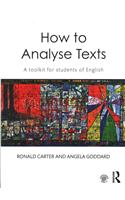 How to Analyse Texts