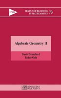 Algebraic Geometry II