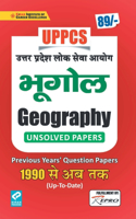 Kiran UPPCS Geography Previous Years Question Papers 1990-Up To Date(Hindi-English Medium)(KQB 034)