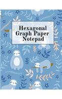 Hexagonal Graph Paper Notepad