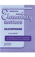 Rubank Elementary Method Saxophone