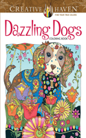 Creative Haven Dazzling Dogs Coloring Book