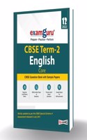 Full Marks Examguru English core CBSE Question Bank With Sample Papers Term 2 Class 12 for 2022 Examination