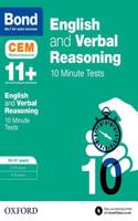 Bond 11+: English & Verbal Reasoning: CEM 10 Minute Tests