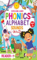 Phonics Reader -1  (Alphabet Sounds, A to Z) Age 4+