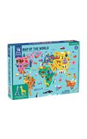 Map of the World Geography Puzzle