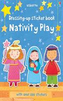 Dressing-Up Sticker Book Nativity Play