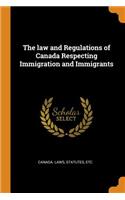 The law and Regulations of Canada Respecting Immigration and Immigrants