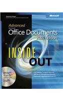 Advanced Microsoft Office Documents Inside Out [With CDROM]