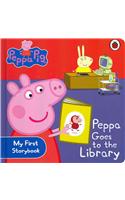 Peppa Pig: Peppa Goes to the Library: My First Storybook