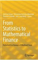 From Statistics to Mathematical Finance