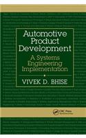 Automotive Product Development