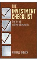 The Investment Checklist