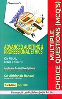 Commercial's Advanced Auditing & professional Ethics CA Final MCQs (Group-1,Paper-3) - 2/e, july 2020