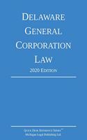 Delaware General Corporation Law; 2020 Edition