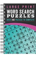 Large Print Word Search Puzzles