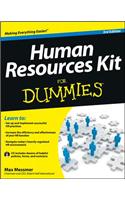 Human Resources Kit For Dummies, 3rd Edition