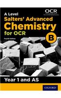 OCR A Level Salters' Advanced Chemistry Year 1 and AS Student Book (OCR B)