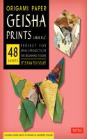 Origami Paper Geisha Prints 48 Sheets X-Large 8 1/4 (21 CM)