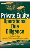 Private Equity Operational Due Diligence