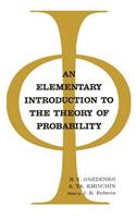 An Elementary Introduction to the Theory of Probability