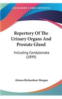 Repertory Of The Urinary Organs And Prostate Gland