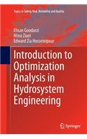 Introduction to Optimization Analysis in Hydrosystem Engineering