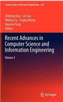 Recent Advances in Computer Science and Information Engineering