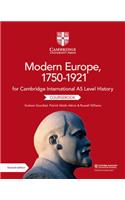 Cambridge International as Level History Modern Europe, 1750-1921 Coursebook