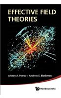 Effective Field Theories