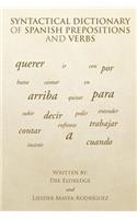 Syntactical Dictionary of Spanish Prepositions and Verbs