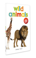 Wild Animals - Early Learning Board Book With Large Font : Big Board Books Series