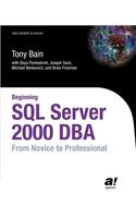 Beginning SQL Server 2000 DBA