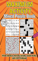 MAXIMUM ACTIVITY Mixed puzzle book