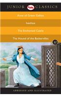 Junior Classic - Book 10 (Anne of Green Gables, Ivanhoe, The Enchanted Castle, The Hound of the Baskervilles) (Junior Classics)